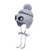 Women's Hats Winter Outdoor Cold Proof Earmuffs Lei Feng Hat Pullover Hat For Women With Glasses Wool Ball Knitted Wool Hat_viptrois.com