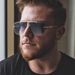 Frameless cut edge polygonal 2024 new fashionable trendy men's sunglasses irregular_viptrois.com