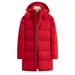Men's Unisex 90% White Duck Down Solid Color Thickened Hooded Ski Jacket Warm Coat Extreme Cold-Proof_viptrois.com