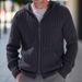 Loom 2025 Autumn Winter New Men's Sweater Hooded Long Sleeve Knitted Jacket Cross-Border Europe And America Cardigan_viptrois.com