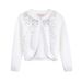 Korean Version Of Sequined Children's One Button Shawl Summer Thin Style Baby Stylish Girl Knitted Cardigan Jacket_viptrois.com