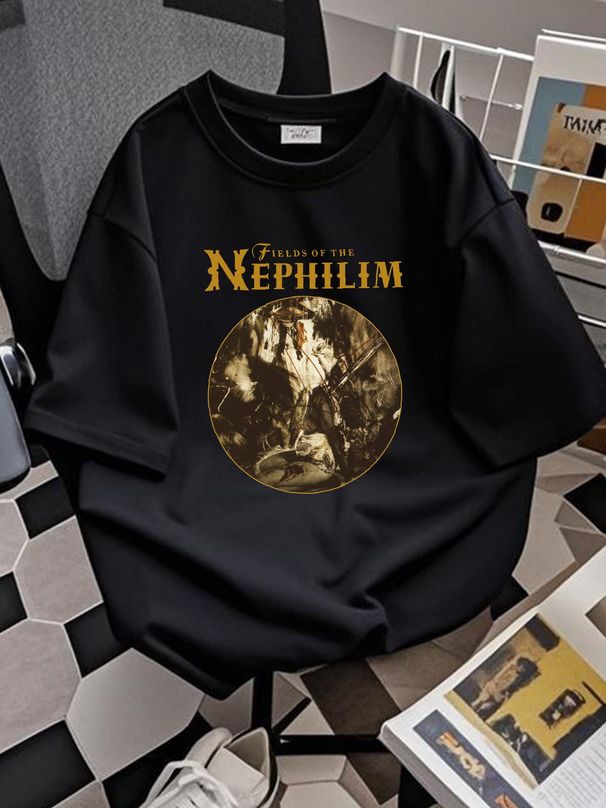 Best Match Fields Of The Nephilim - Elizium Classic T-Shirt Size S To 5XL Soft Fashion Breathable Graphic Stretched Homme Slightly Casual_viptrois.com