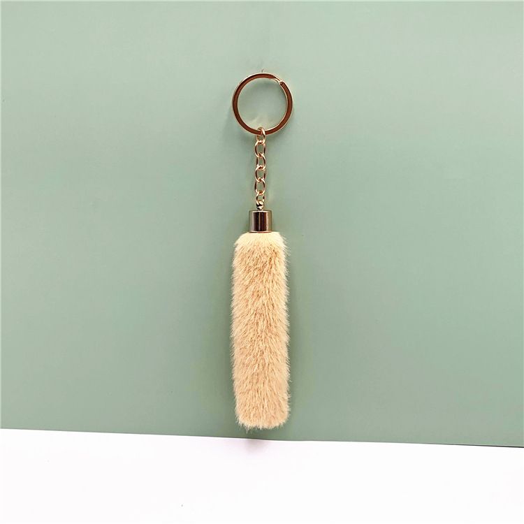 Bag Charm Cute Tassel Plush Keychain Cartoon Bag Pendant Car Key Chain Ring Pendant Accessories Creative Gift_viptrois.com