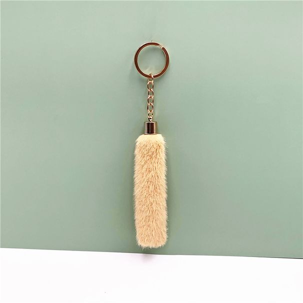 Bag Charm Cute Tassel Plush Keychain Cartoon Bag Pendant Car Key Chain Ring Pendant Accessories Creative Gift_viptrois.com