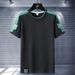 Short Sleeved Men's Summer Pure Cotton T-shirt, Breathable And Comfortable Sports, Fitness, Running, Casual Fashion,_viptrois.com