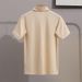 Men's Clothing Men's Trendy Harajuku Style Ice Silk Casual Top Short Sleeved Versatile Style Everyday Tee For Formal & Casual_viptrois.com