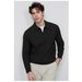 Men's Clothing Men's Autumn Winter Business Casual V-Neck Knit Sweater - Old Money Style Lapel Wool Blend Pullover For Lightweight & Versatile Wear_viptrois.com