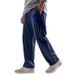 Men's Clothing Men's Linen Trousers Loose Wide Leg Breathable Casual Beach Coconut Tree Print Hot Selling For Formal & Casual_viptrois.com