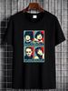 The Stone Roses Rock Roll Funk Soul White Cotton Shirt KT95433 Stretched Streetwear Top For Everyday Wear Fashion Summer Stylish Slightly Unisex_viptrois.com