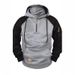 Men's Hoodie, Spring And Autumn Zipper Sports Hoodie, Half-Zipper Color-Blocked Arm Pocket Top_viptrois.com