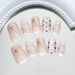 Beauty & Health Three Dimensional Champagne French Polka Dot Cat's Eye Sweet Gentle Fashionable All Match Nail Art Pieces Detachable_viptrois.com