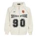 Vintage Digital Print Hooded Cardigan Sweatshirt Men's Autumn Loose Casual Street Style Long Sleeve Hoodie Jacket_viptrois.com