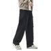 Spring And Autumn American Trendy Straight Loose Wide-Leg Cargo Style Casual Plus Size Multi-Pocket Long Work Pants_viptrois.com
