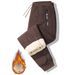 Winter Fleece-Lined Pants – Windproof & Thermal Relaxed Fit (Unisex, XXS-XXXL, Straight/Tapered Leg, Black/Grey/Blue/Green/Brown)_viptrois.com