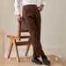 Men's Clothing Trousers Autumn And Winter High Waist Straight Business Casual Drape Suit Trousers_viptrois.com