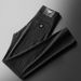 Men's Clothing Light Luxury High End Business Casual Pants Autumn And Winter Men's Plus Velvet Thickened Plaid Slim Straight Trousers_viptrois.com