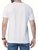 100 Cotton Spring/summer Men's Long Sleeved Round Neck Black T Short Sleeved T-shirt Top Loose Casual Print_viptrois.com
