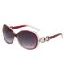 Classic Women's Fashion Oval Small Gourd Sunglasses Sunshade Glasses_viptrois.com