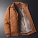 Men's Clothing Cotton Padded Jacket Men's Winter Quilted Jacket With Stand Collar, Diamond Grid Design, Fleece Lined, Warm And Stylish Outerwear_viptrois.com