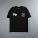 Men's Clothing Angeles Series Printed Short Sleeved Loose Round Neck New T Shirt Casual Trendy Top Men's Tee_viptrois.com