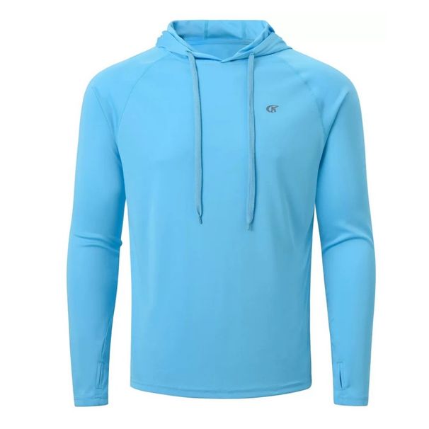 Men's Clothing Long Sleeve Hooded Fishing Suit Outdoor Protection UPF 50+ Jersey Sports High Performance Fishing Suit_viptrois.com