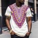 Men's Clothing Foreign Trade Hot Selling Street Men's Short Sleeved T Shirts Dynamic Ethnic Style 3D Digital Printing Men's Short Sleeved T Shirts_viptrois.com