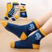 10pairs/set cute sports socks cartoon mid-calf length socks dinosaur stockings Boys Girls baby floor socks children's socks_viptrois.com