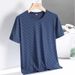 B-Cut Bamboo Viscose Men's T-Shirt - Quick-Dry Athletic Tee With Breathable Side Panels, Multiple Colors_viptrois.com