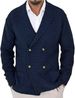 Men's Clothing Men's New Knitted Sweater Cardigan Long Sleeve Lapel Pocket Sweater Men's Casual Winter Sweater_viptrois.com
