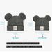 Children's knitted hat All fine knitted wool pullover hat baby cute double ball hat_viptrois.com