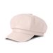 for Women Beret Korean Style Autumn Winter Duckbill Hat Leather Octagonal Baseball Cap_viptrois.com