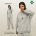 Pure Pure 2025 Autumn Winter New Loose Fleece 350g Men Oversize Thickened Hooded Trendy Brand Men's Hoodie_viptrois.com