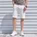 Men's Clothing Fashion Solid Color Denim Shorts Men's Casual Ripped Pants Washed Beach Pants Brushed Shorts Men_viptrois.com