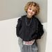 Mother & Kids Jinyong Boys Sweater 2025 Autumn New Korean Version Loose Trendy Children's Knitted Sweater Round Neck Soft Waxy_viptrois.com