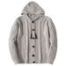 Loom Autumn Winter Clothing European And American Men's Casual Knitted Jacket Long Sleeve Hooded Sweater SY0137_viptrois.com