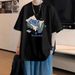 Hot Selling New Cotton For Men, Summer, American Style, Youth, Short Sleeved, Trendy, Loose And Versatile T-shirt_viptrois.com