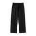 Men's Clothing Contrast Color Split Cut Sports Casual Pants Spring And Summer New Trendy Brand American Retro Versatile Wrinkle Resistant Long Pants Q_viptrois.com