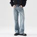 Men's Clothing Men's Flared Loose Jeans Men Autumn New High Street Wide Leg Slim Washed Pants Men's Autumn_viptrois.com