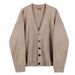 Knitted Cardigan Jacket Men Autumn Winter Korean Loose Fit Ins Trend Brand V-neck Single-breasted Solid Color_viptrois.com