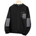 New Men's Casual Round Neck Long Sleeved Pullover T-Shirt Spring And Autumn Hoodies, Versatile For Teenagers Ccc_viptrois.com