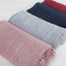 Muslim Solid Color Cotton Linen Breathable Gauze Scarf Pleated Silver Silk Headscarf Shawl Four Circle Shawl With Edge Shawl Wrapped Head Scarf_viptrois.com