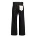 Men's Clothing Okayama Original Cow 14.5 Oz Machete Original Color Washed Jeans Baggy Trousers Cotton_viptrois.com