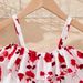 Mother & Kids INS Girls Summer Jumpsuit, Flower Pattern Jumpsuit_viptrois.com