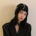 Niche thin tie-dye bag head hat women's spring and autumn new versatile fashionable stacking hat_viptrois.com