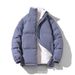 Men's Clothing Men's Cotton Coat Korean Style Plus Velvet Thickened Bread Coat Stand Collar Casual Jacket Men's Cross Border Thickening Warm_viptrois.com