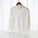 Men's High Neck Sweater, Winter Knit Pullover, Loose Fit Casual Turtleneck, Soft & Warm Long Sleeve Top, Trendy Minimalist Style_viptrois.com