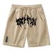 Men's Clothing Men's Summer Waffle Shorts Loose Casual Straight Five Point Pants For Outdoor Wear Trendy Brand Ins Big Pants_viptrois.com