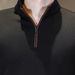 Autumn Winter Men's Fashion Casual Stand Collar Half-Zip Cashmere Modal Fleece Long Sleeve Sweatshirt, Classic Versatile_viptrois.com
