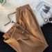 Men's Clothing Fashion Ice Silk Apricot Textured Sports Pants Thin Straight Wide Leg Pants High Street Drape Casual Pants_viptrois.com