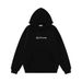 English Letter Print Hoodie Street Style Vibe Versatile Loose Men's Pullover Casual Sweatshirt_viptrois.com